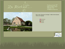Tablet Screenshot of derietkant.be